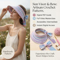 Modern Summer Hat | Crochet Hat Pattern PDF — Design 2