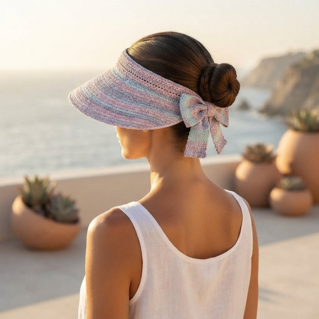 Modern Summer Hat | Crochet Hat Pattern PDF — Design 2