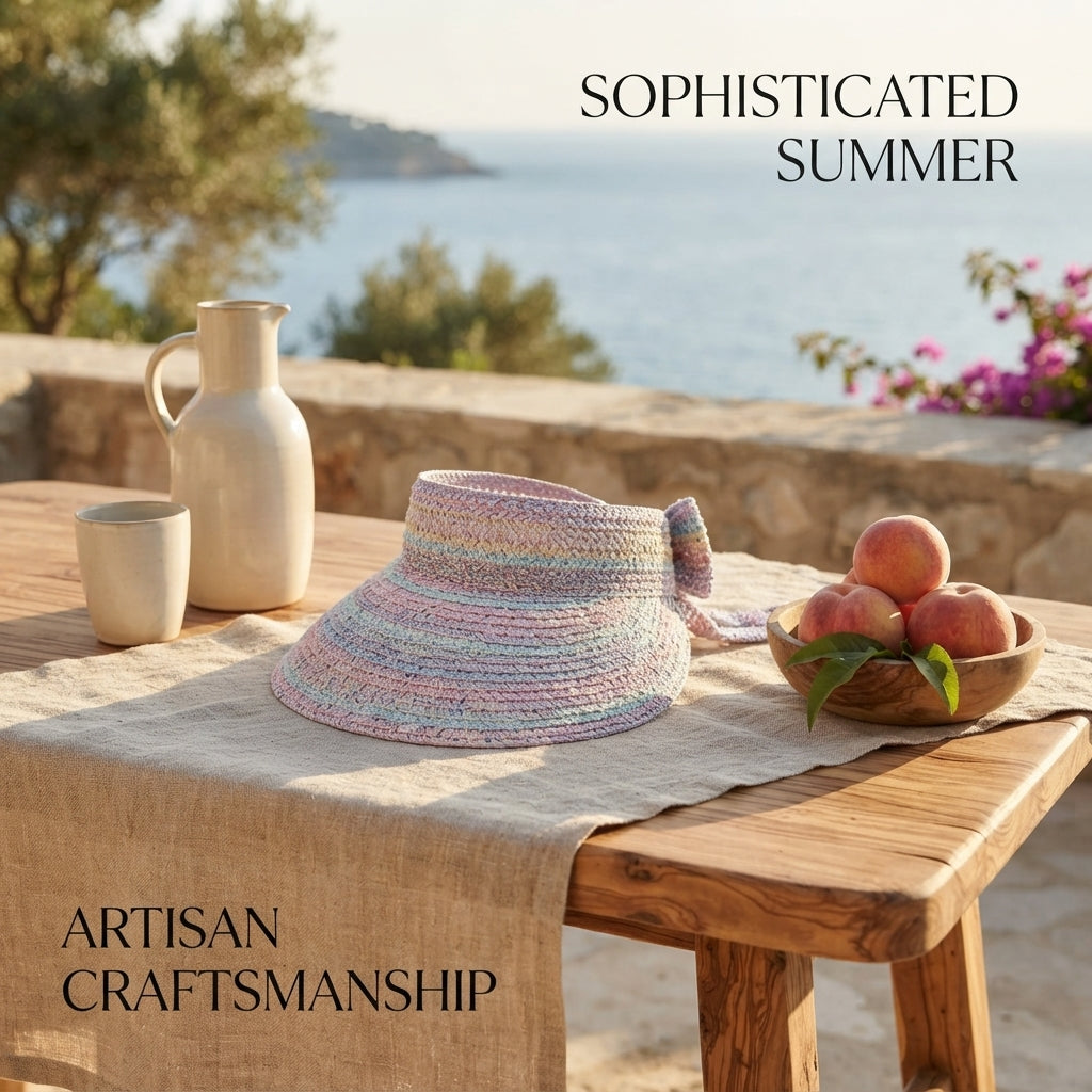 Modern Summer Hat | Crochet Hat Pattern PDF — Design 2