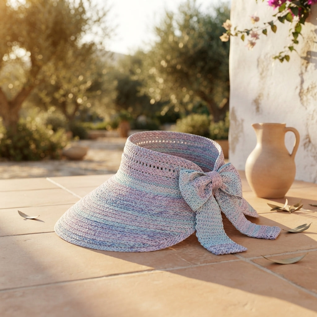 Modern Summer Hat | Crochet Hat Pattern PDF — Design 2