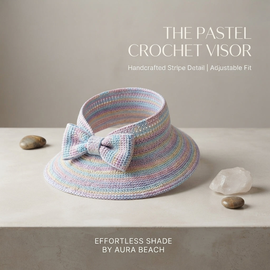 Modern Summer Hat | Crochet Hat Pattern PDF — Design 2