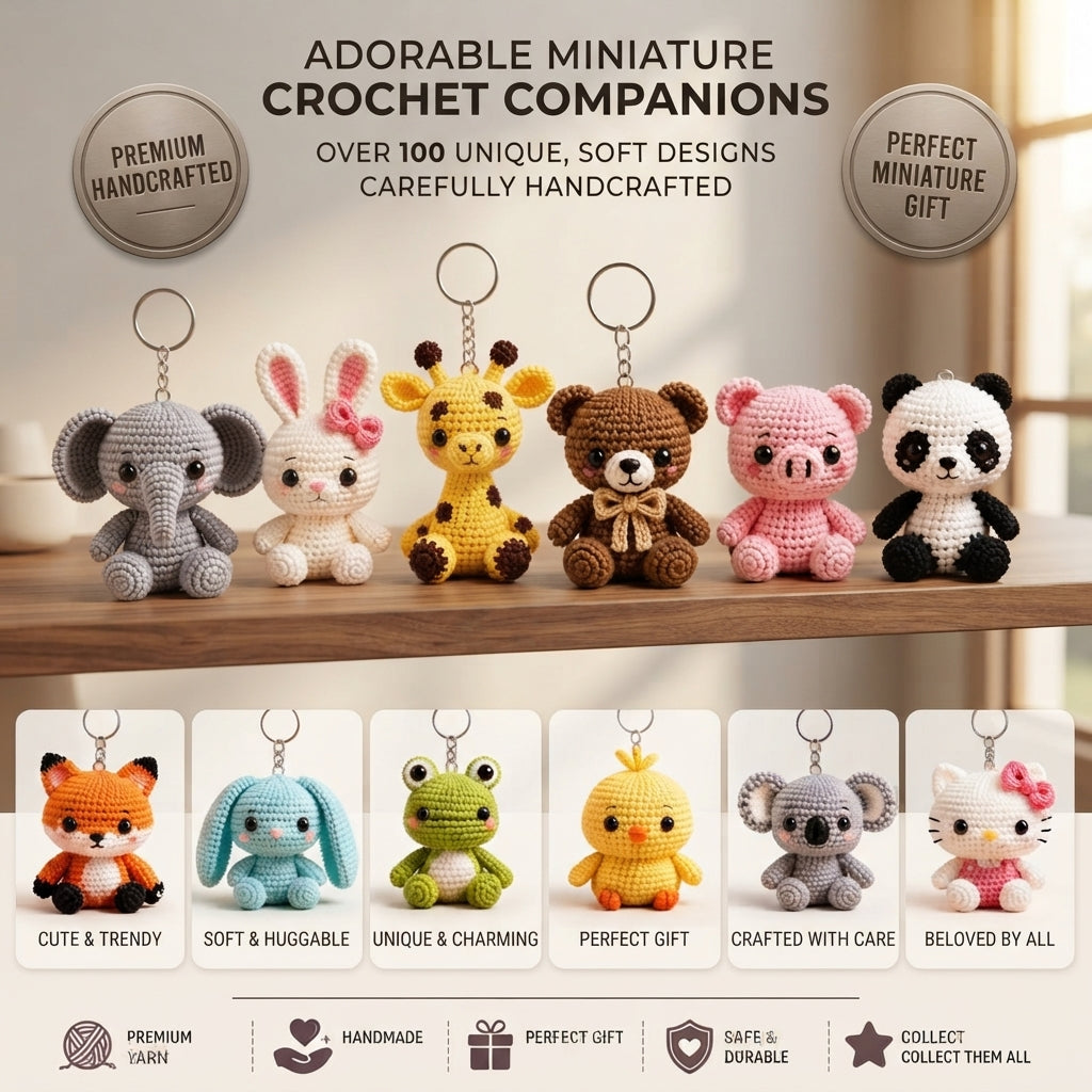 Mega Amigurumi Collection | 110+ Crochet Patterns PDF