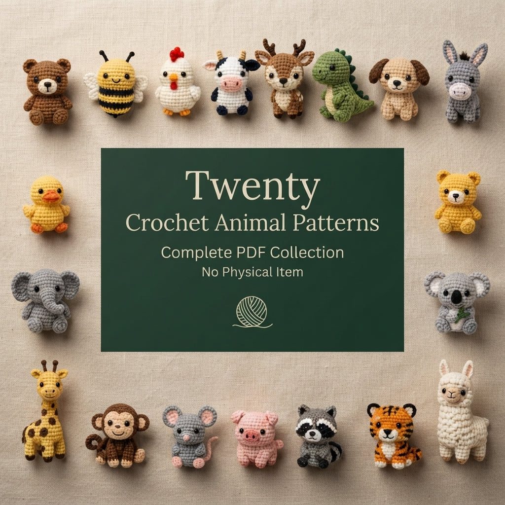 Massive 100+ Mini Charm Patterns | Crochet Bundle