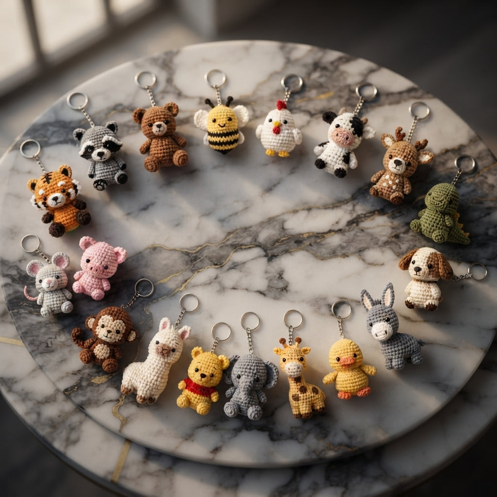 Massive 100+ Mini Charm Patterns | Crochet Bundle