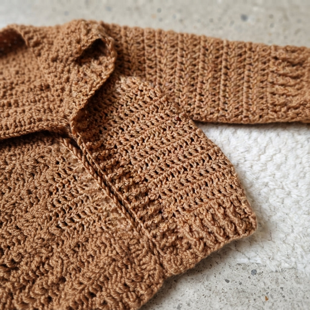 Bear Ears Baby Cardigan Bear Ears v3 | Crochet Pattern PDF