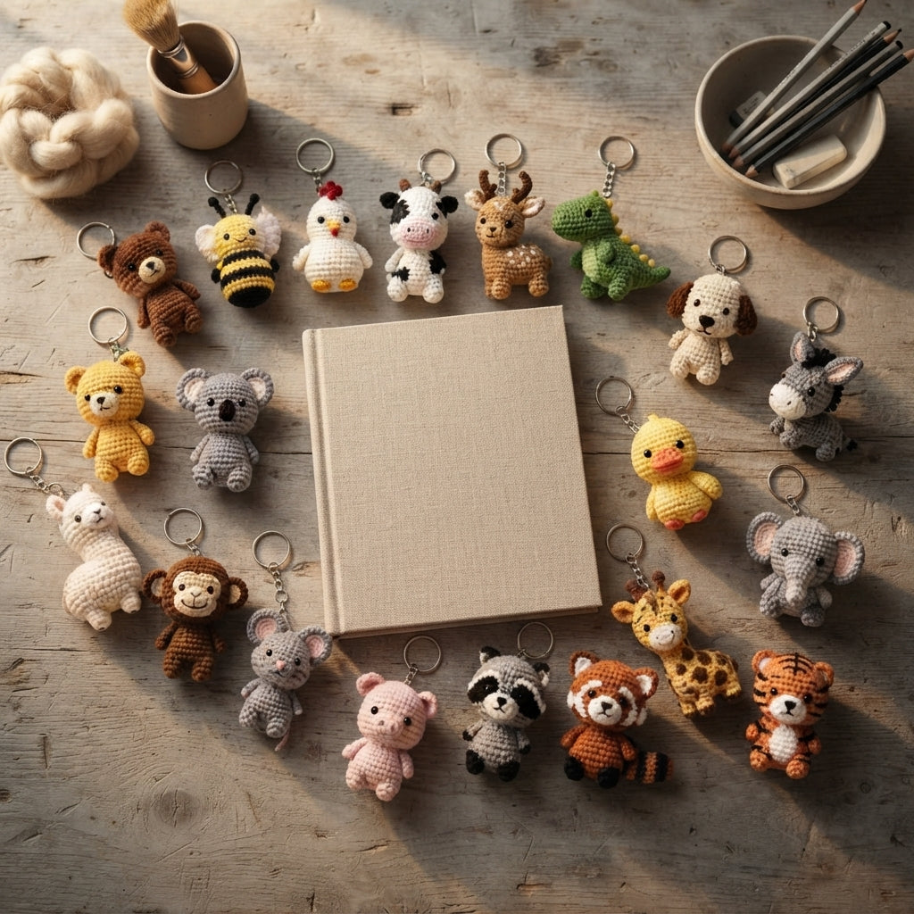 Massive 100+ Mini Charm Patterns | Crochet Bundle