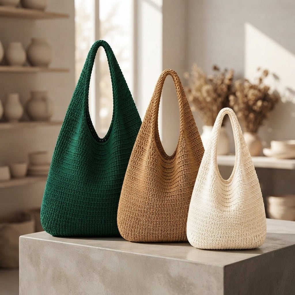 Shoulder Bag Purse Tote V2 | Crochet Pattern PDF