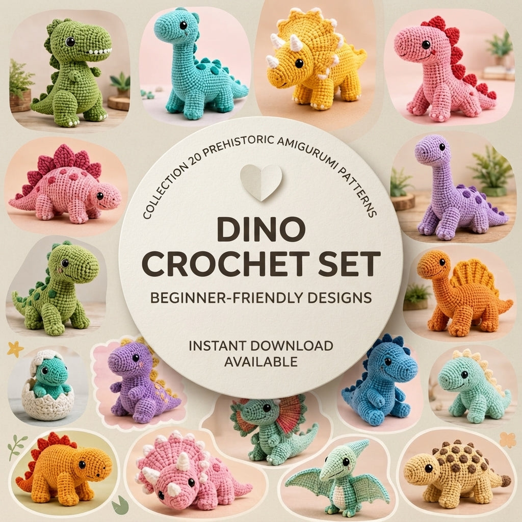 Giant Amigurumi Library | 20+ Pattern Collection