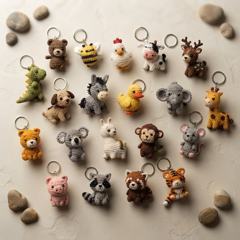 Massive 100+ Mini Charm Patterns | Crochet Bundle