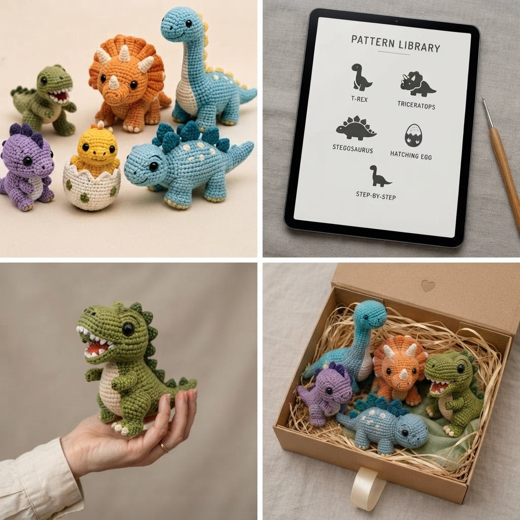 Giant Amigurumi Library | 20+ Pattern Collection