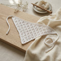 Knit Lace Bandana | Knitting Pattern PDF