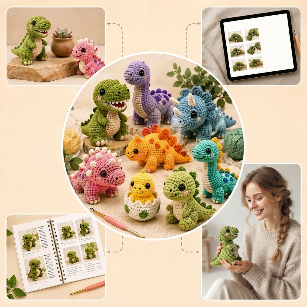 Giant Amigurumi Library | 20+ Pattern Collection