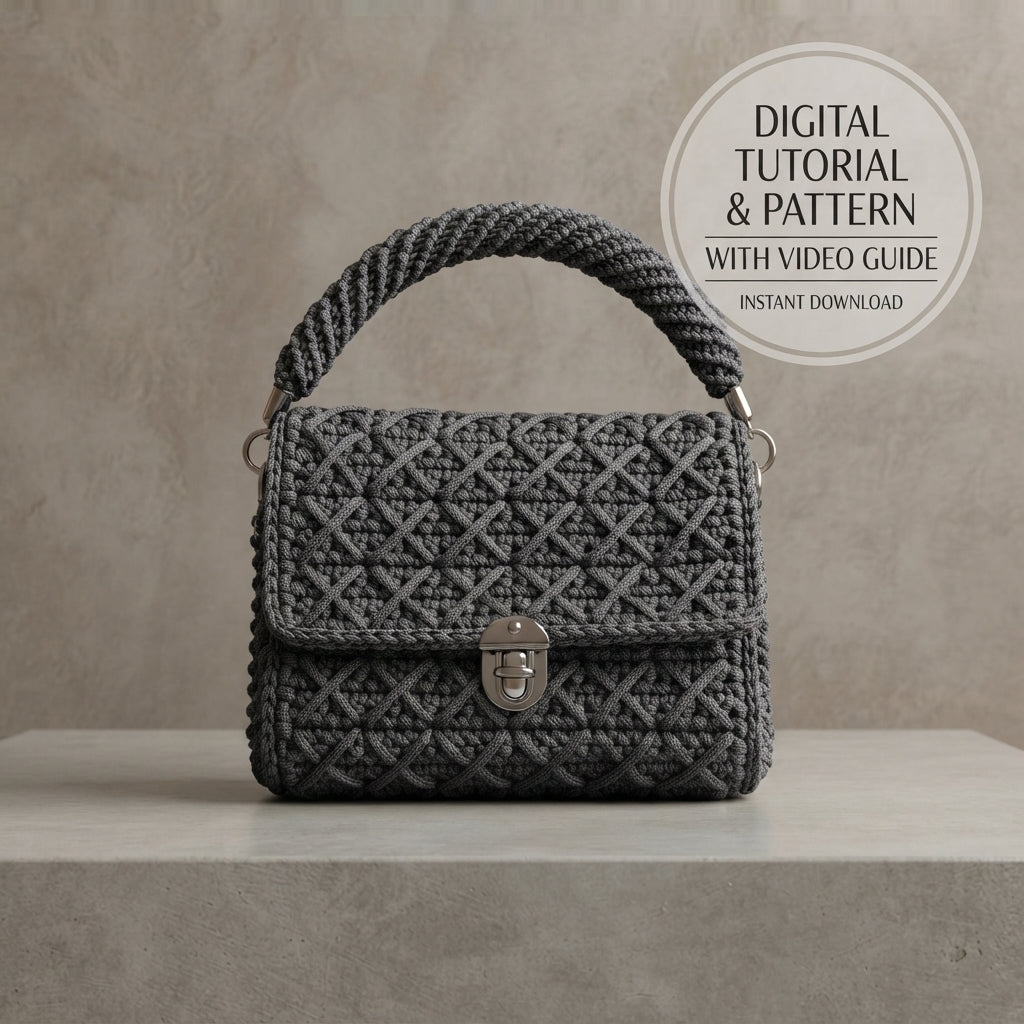 Purse Handbag Crossbody | Crochet Pattern PDF