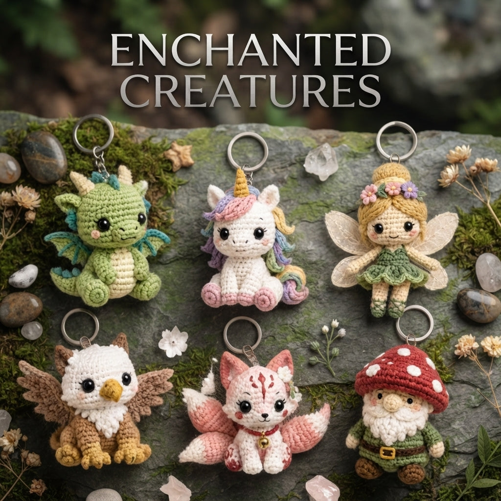 Complete Keychain Library | 130+ Crochet Patterns