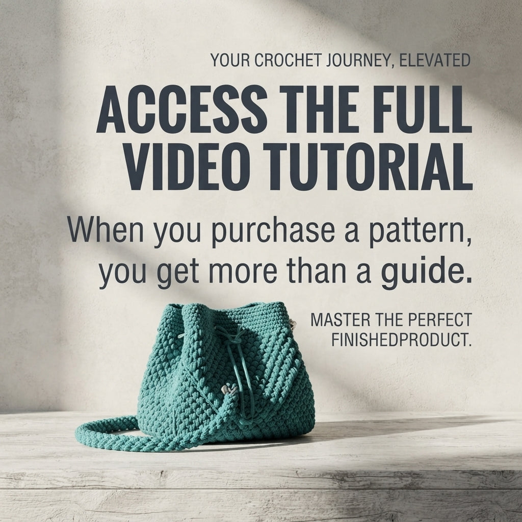 Purse Handbag Crossbody | Crochet Pattern PDF