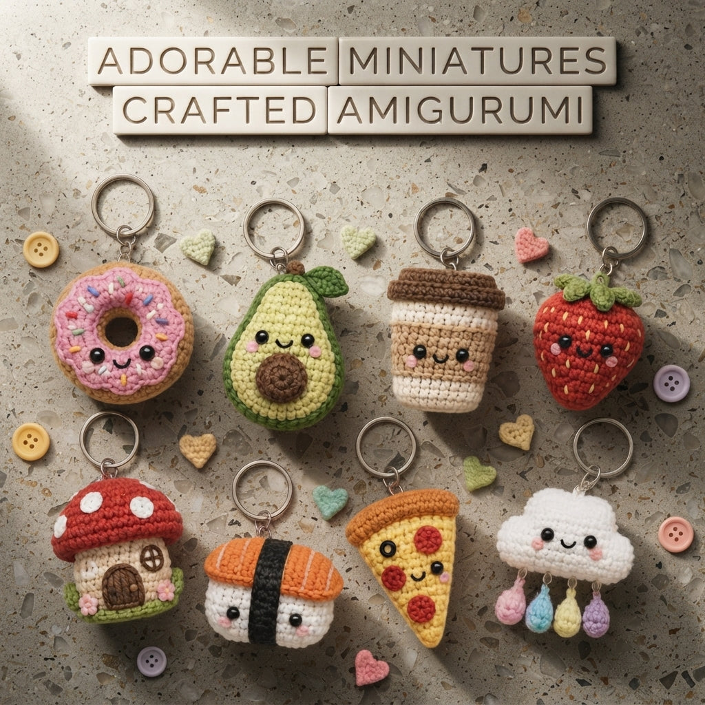 Complete Keychain Library | 130+ Crochet Patterns
