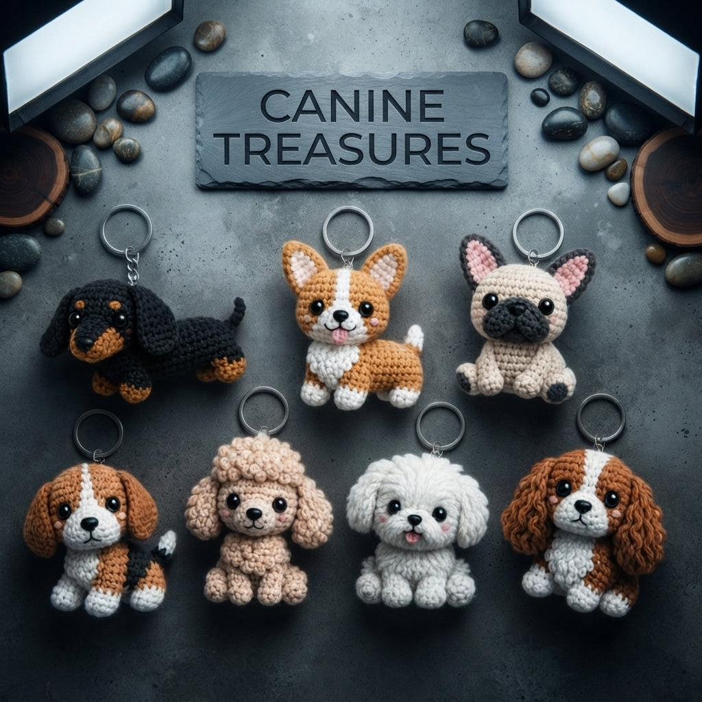 Complete Keychain Library | 130+ Crochet Patterns