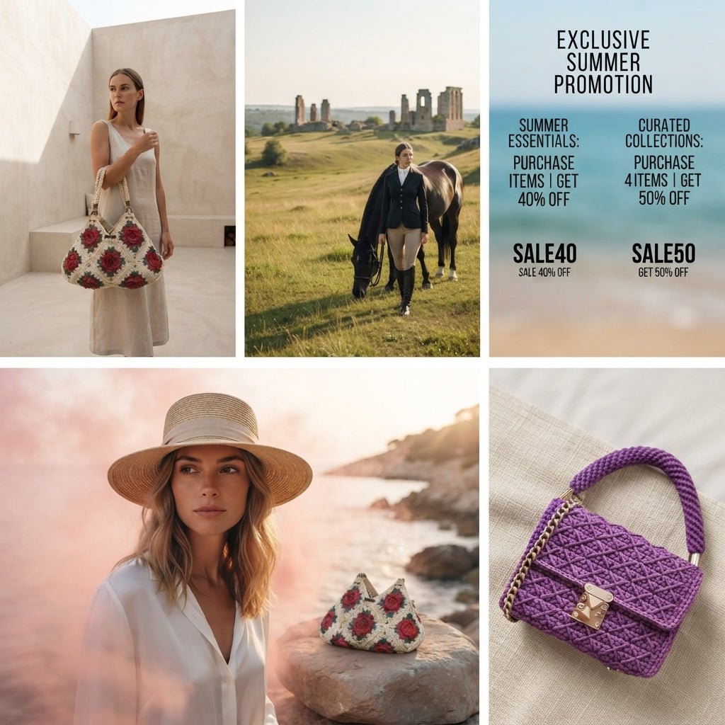 Purse Handbag Crossbody | Crochet Pattern PDF