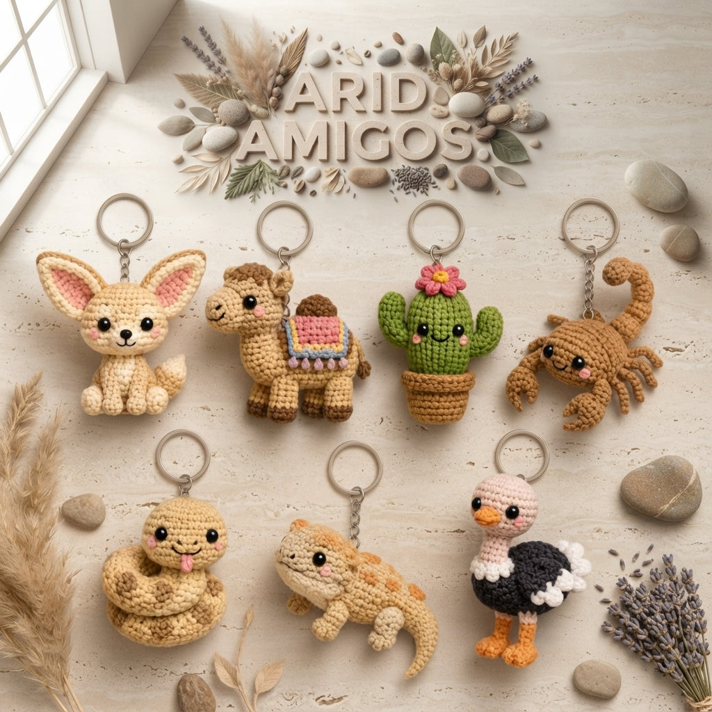 Complete Keychain Library | 130+ Crochet Patterns