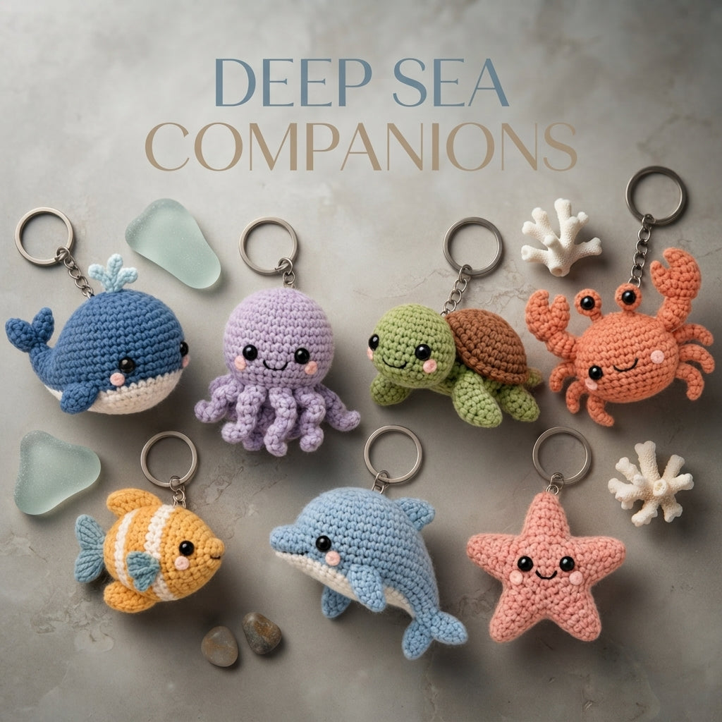 Complete Keychain Library | 130+ Crochet Patterns