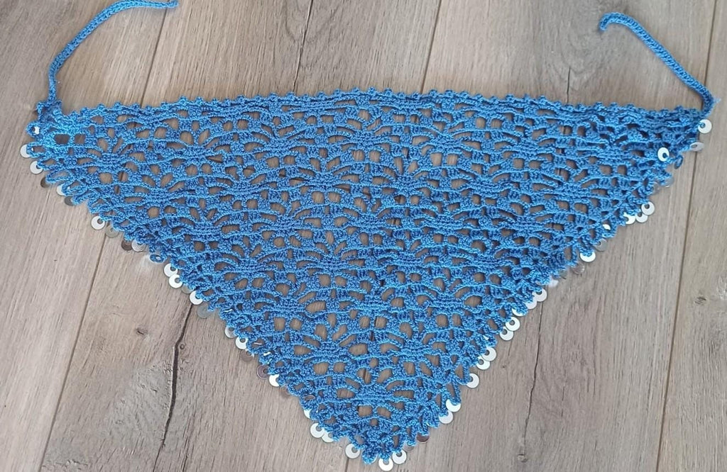 Boho Lace Hair Kerchief | Crochet Pattern PDF
