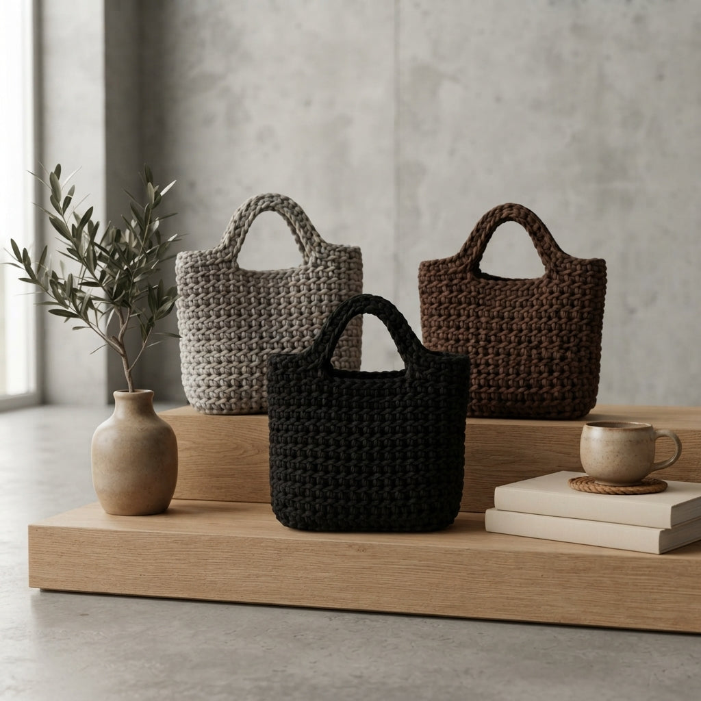 Market Bag Modern Tote | Crochet Pattern PDF