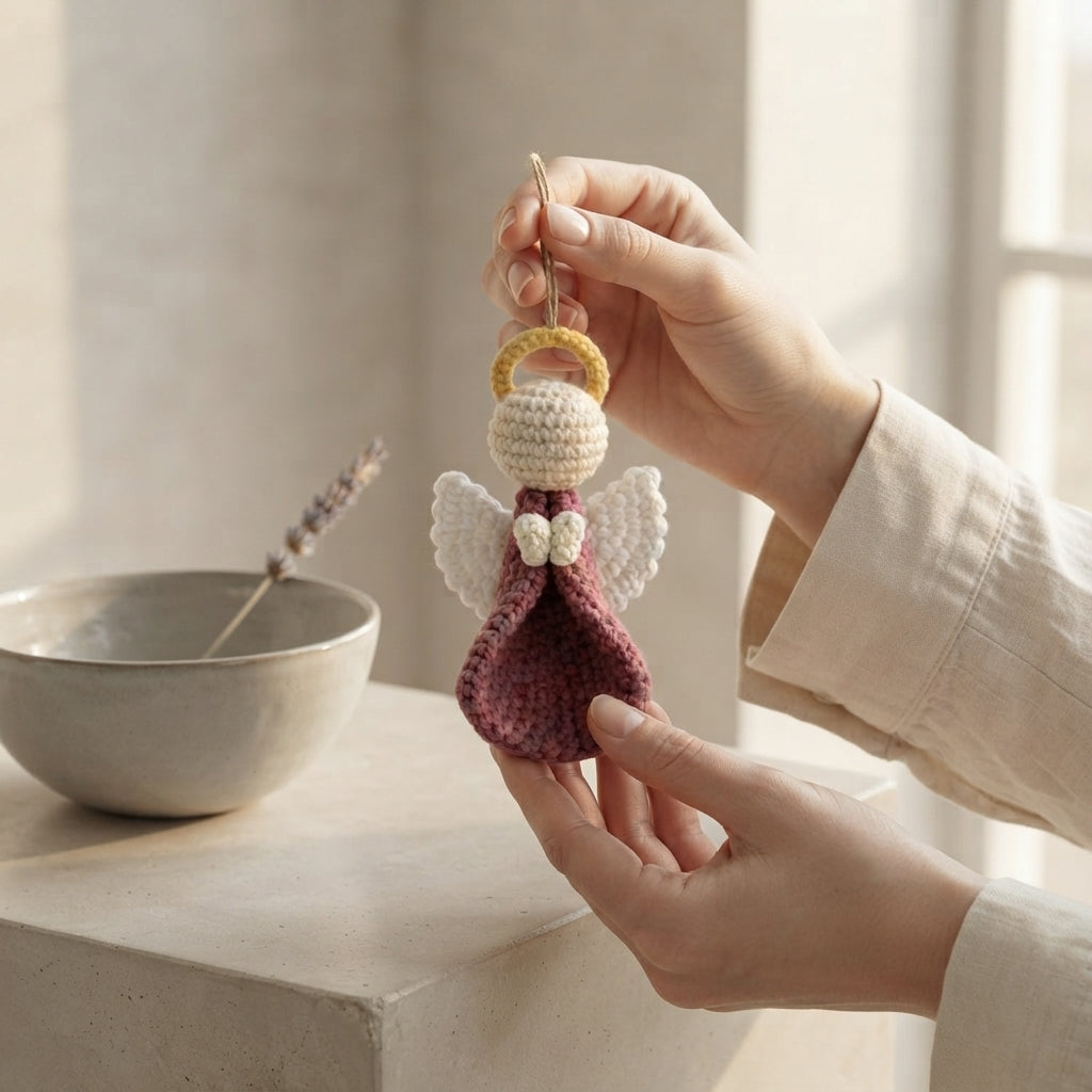 Gorgeous Keychain Bag Charm | Crochet PDF Pattern — Design 3