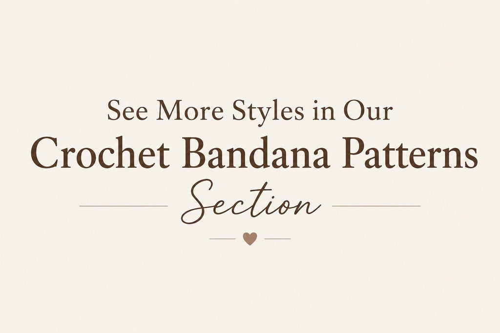 Boho Lace Hair Kerchief | Crochet Pattern PDF