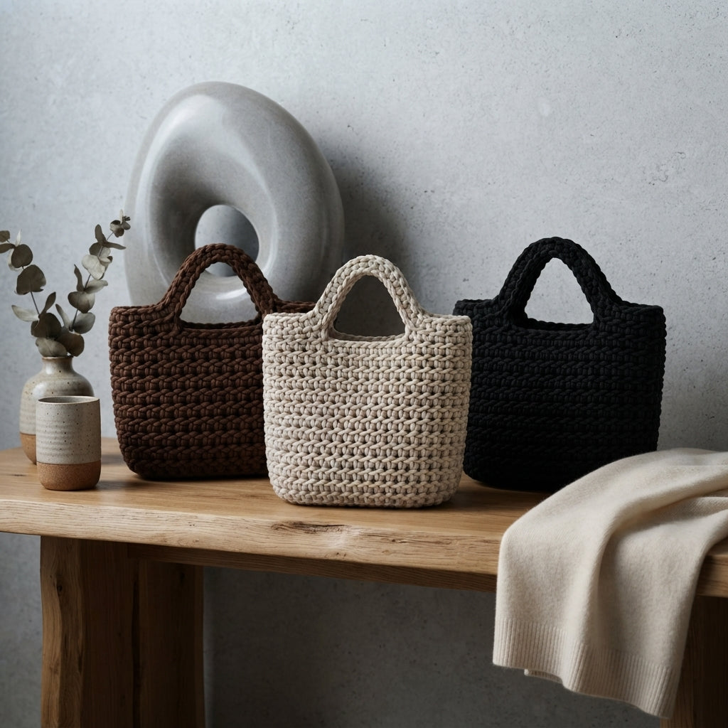 Market Bag Modern Tote | Crochet Pattern PDF