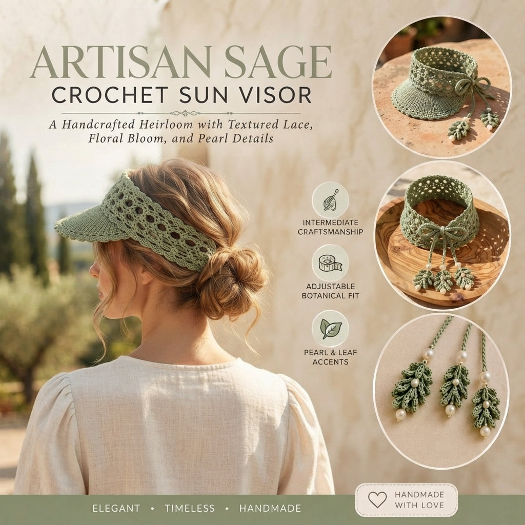 Charming Sun Hat Design | Crochet PDF Pattern