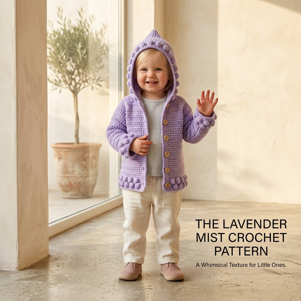 Hooded Jacket Photo Baby Hoodie | Crochet Pattern PDF