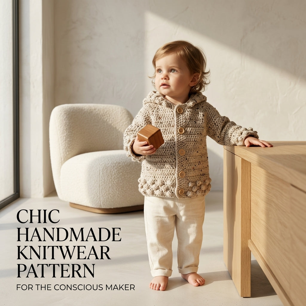 Hooded Jacket Photo Baby Hoodie | Crochet Pattern PDF