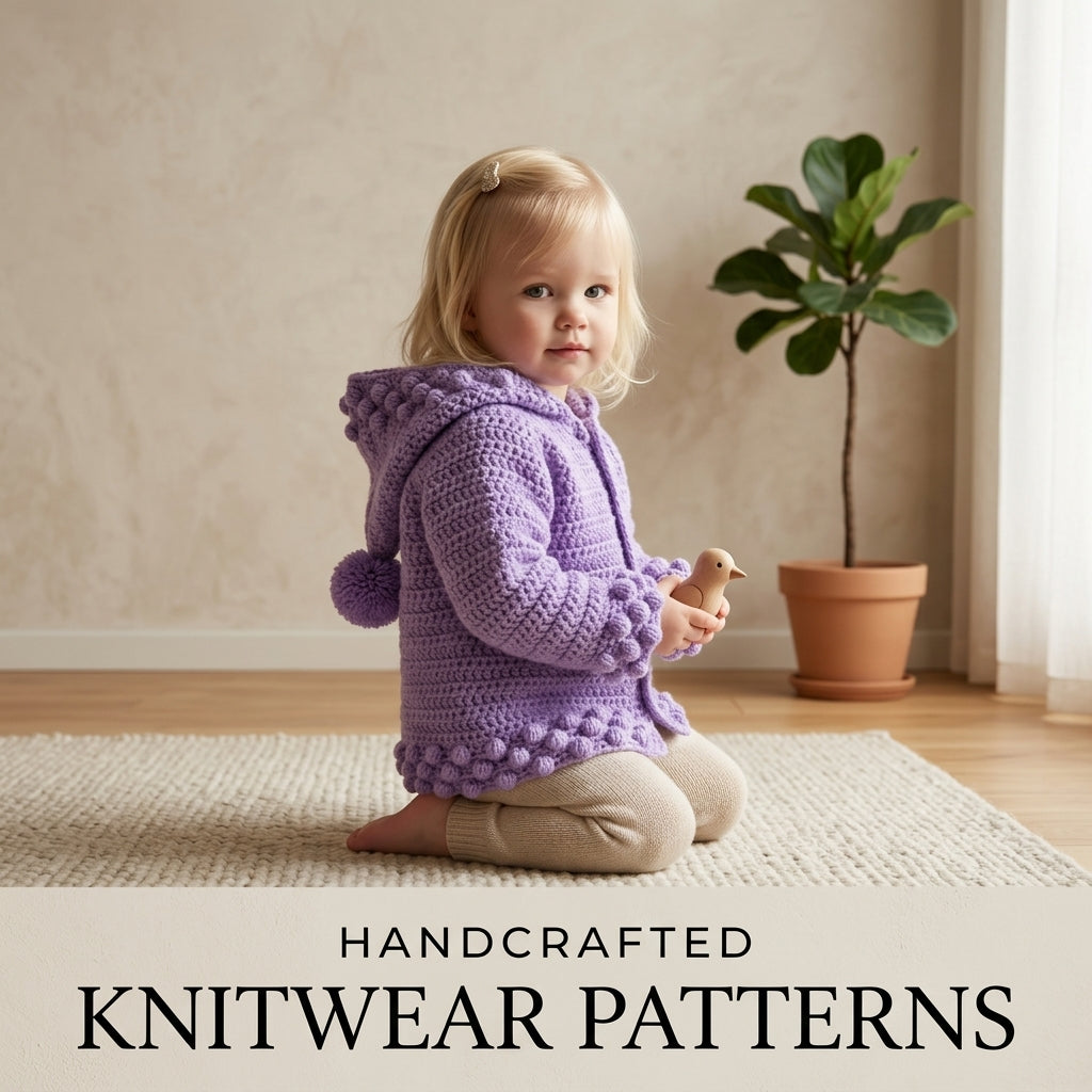 Hooded Jacket Photo Baby Hoodie | Crochet Pattern PDF
