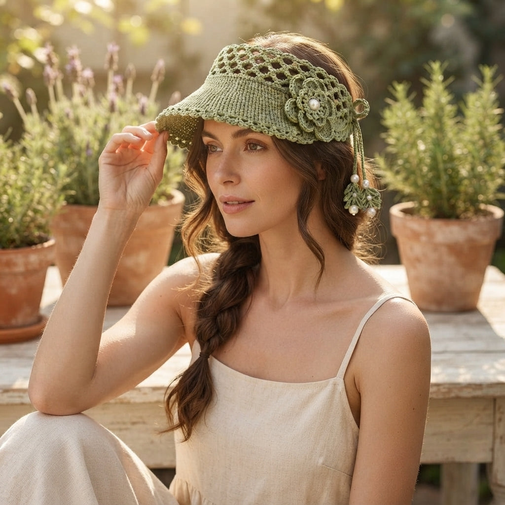 Charming Sun Hat Design | Crochet PDF Pattern