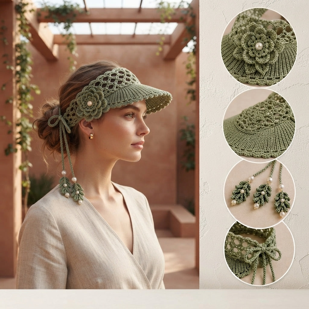 Charming Sun Hat Design | Crochet PDF Pattern