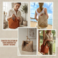 Granny Square Granny Square Beach Bag | Crochet Pattern PDF