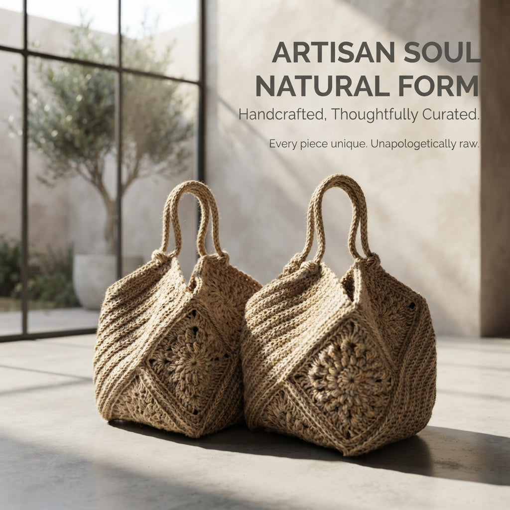 Granny Square Granny Square Beach Bag | Crochet Pattern PDF