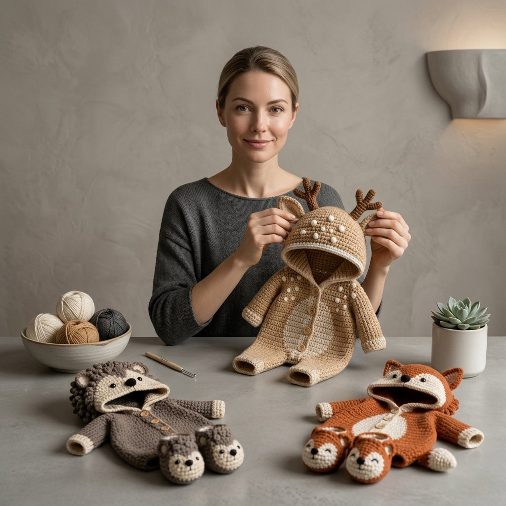 Hedgehog Hedgehog Newborn Baby Crochet Pattern | Crochet Pattern PDF