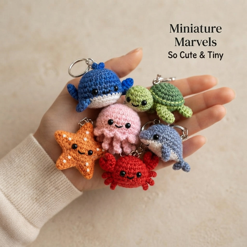 Handcrafted Keychain Keychain | Amigurumi PDF — Design 2