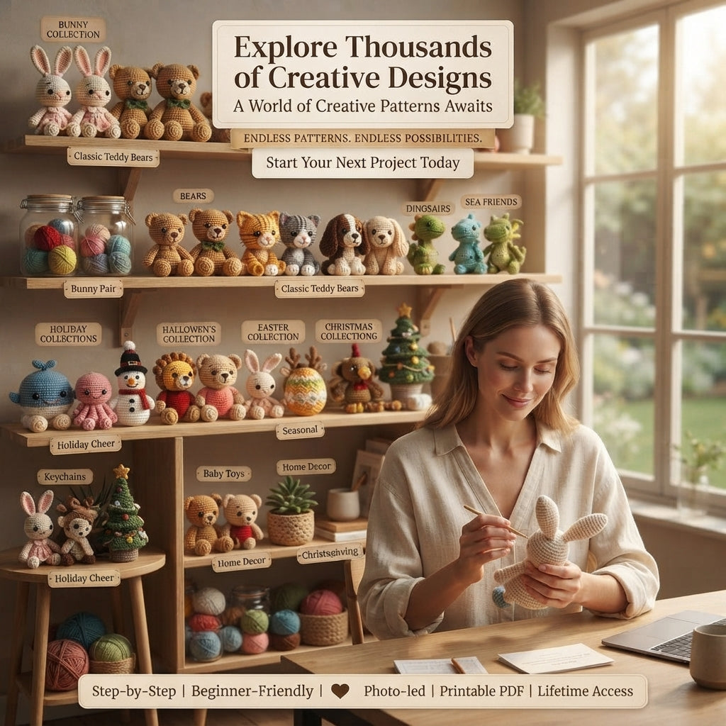 Ultimate Crochet Animal Bundle | 7000+ PDF Patterns