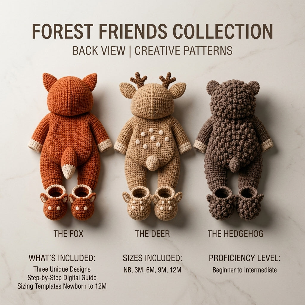 Hedgehog Hedgehog Newborn Baby Crochet Pattern | Crochet Pattern PDF