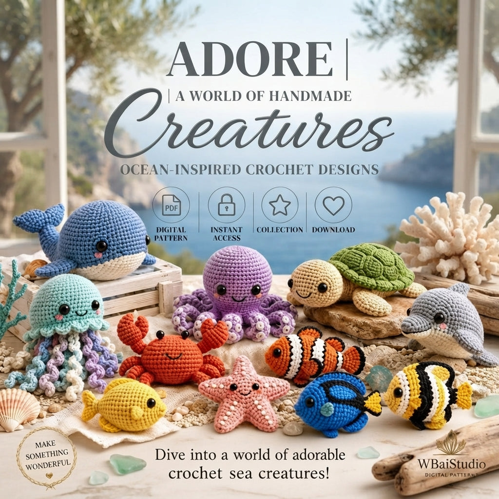 Ultimate Crochet Animal Bundle | 7000+ PDF Patterns