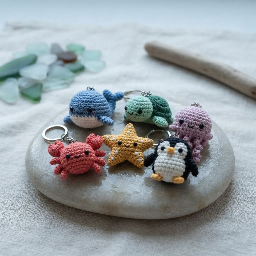 Handcrafted Keychain Keychain | Amigurumi PDF — Design 2