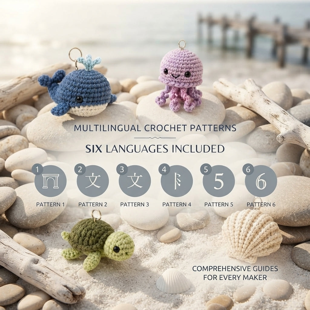Handcrafted Keychain Keychain | Amigurumi PDF — Design 2