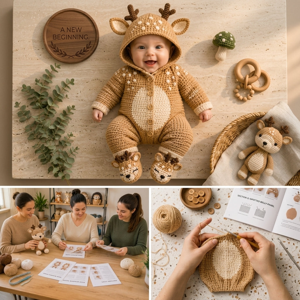 Hedgehog Hedgehog Newborn Baby Crochet Pattern | Crochet Pattern PDF