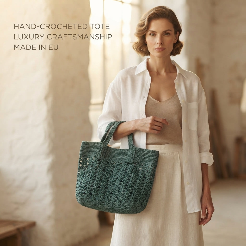 Granny Square Granny Square Beach Bag | Crochet Pattern PDF