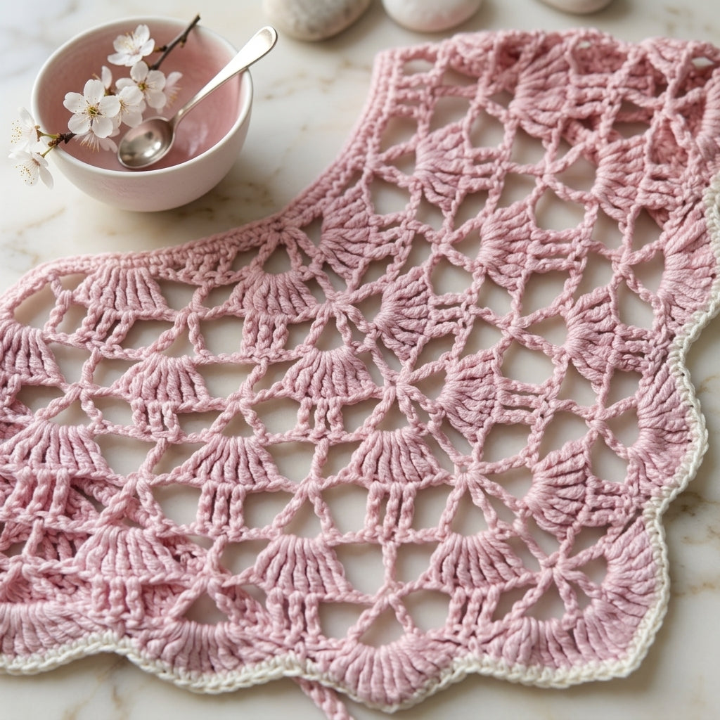 Easy Triangle Hair Bandana | Beginner Crochet Pattern PDF