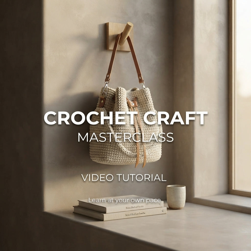 Drawstring Bag Purse Bucket Bag | Crochet Pattern PDF