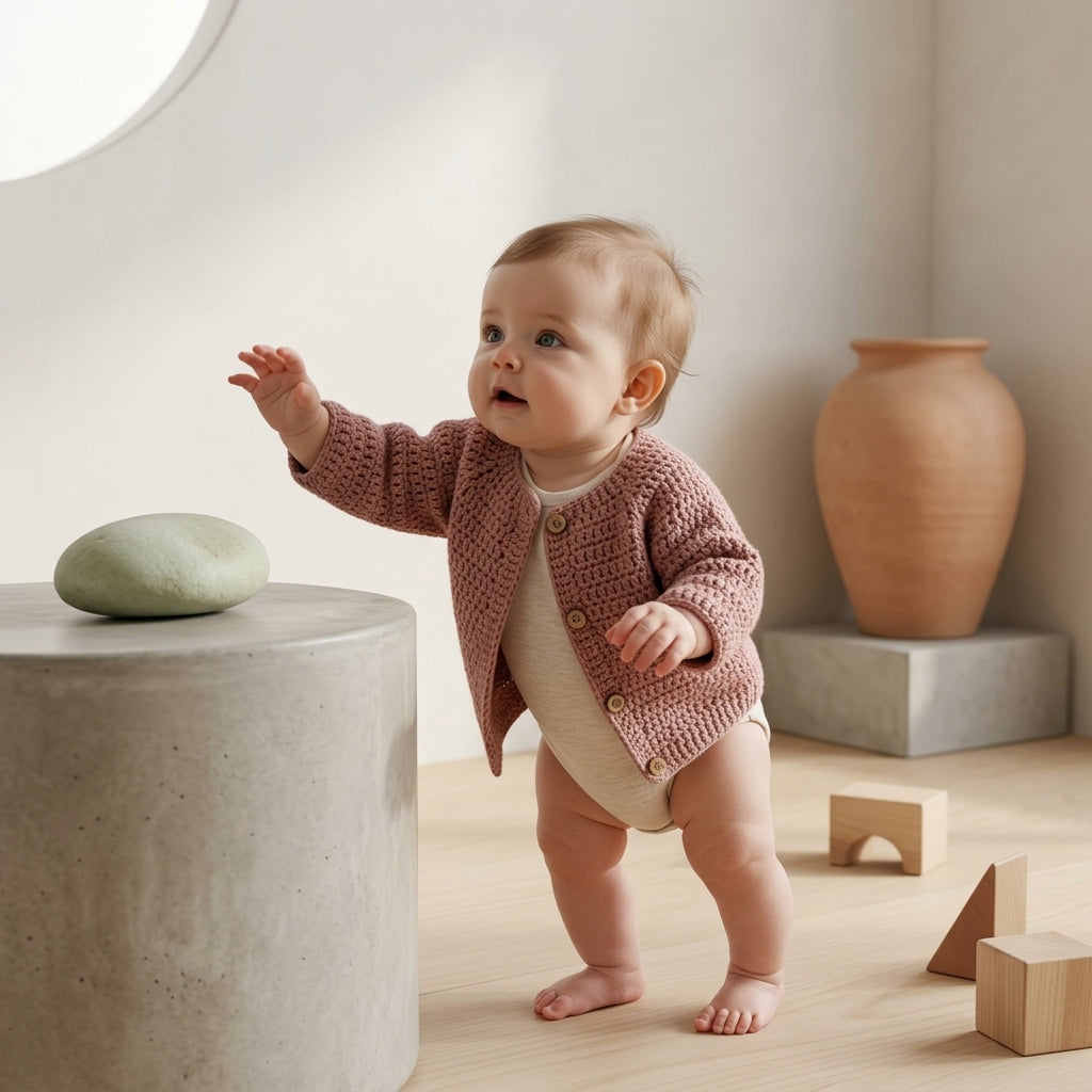 Cardigan Sweater Baby Cardigan | Crochet Pattern PDF