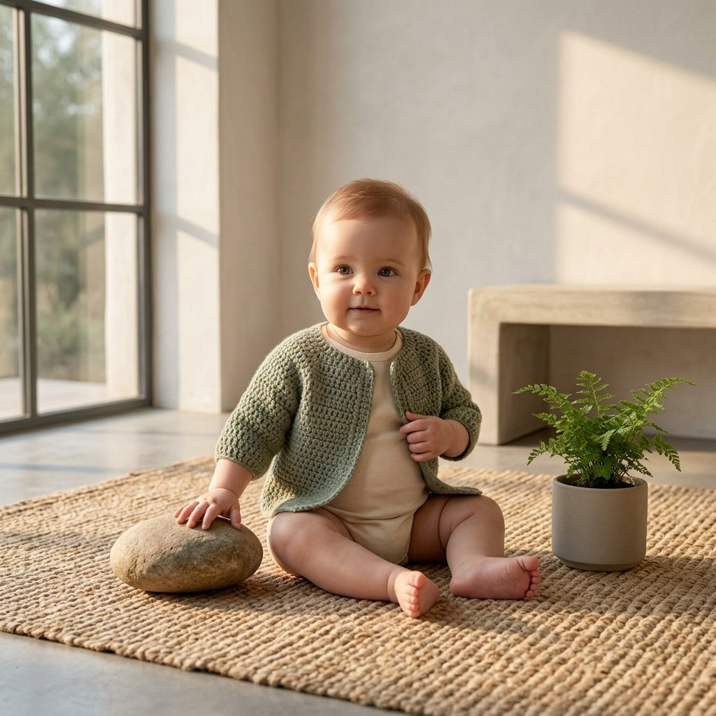 Cardigan Sweater Baby Cardigan | Crochet Pattern PDF